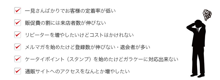 集客でお悩みのオーナー様へ